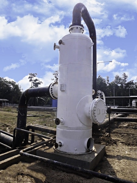 Scrubber and Receiver Tank for SP Betung, Palembang