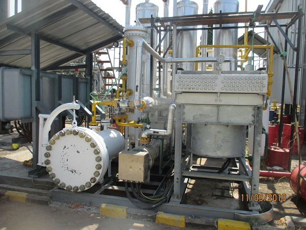 Desiccant Dehydration Unit Tanggulangin 10 MMSCFD