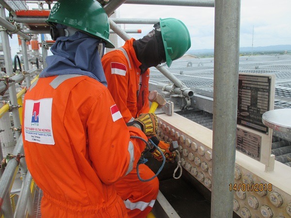 Service of Mechanical Cleaning-Water Jet On Air Cooled Heat Exchanger